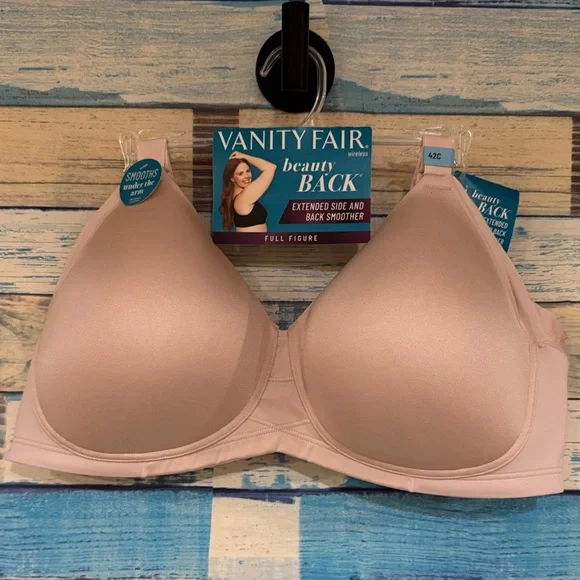 Vanity Fair Women's Beige Full Coverage Bra - Picture 7 of 8